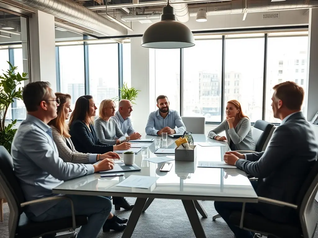 A sophisticated gathering at a luxury real estate event, showcasing networking and partnership opportunities within the Latam Power Brokers community.